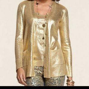 Chico's Felicia Cardigan/Platinum Jean Outfit